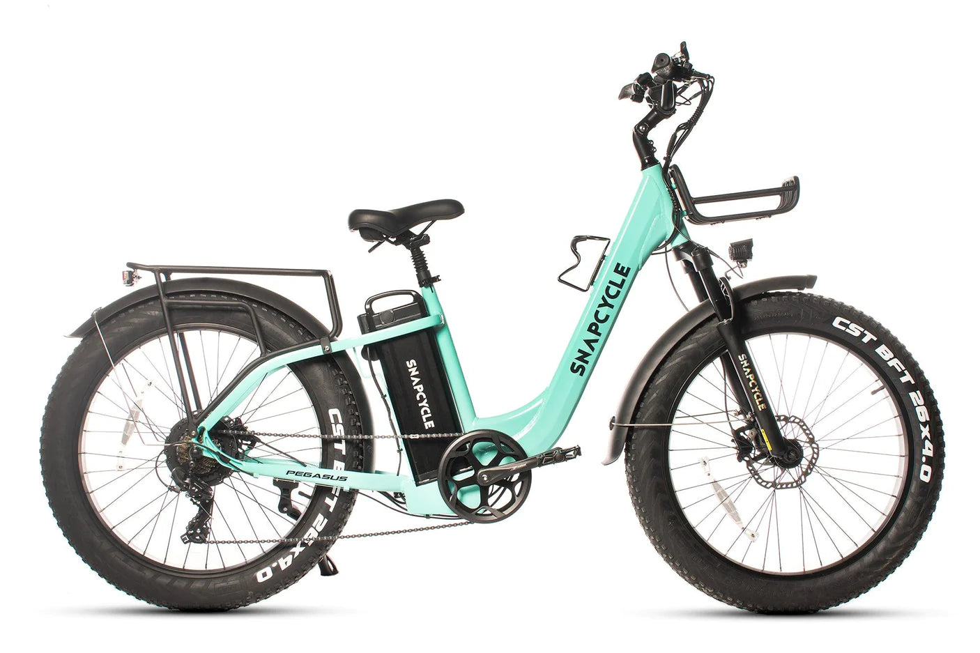 Snapcycle Pegasus, Step-Thru Electric Fat Tire Bike