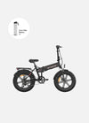 Ecotric Hammer Electric Fat Tire Bike | 750W | Free Shipping