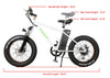 Nakto Mini Cruiser 20&quot; Fat Tire Electric Bike 300W 36V