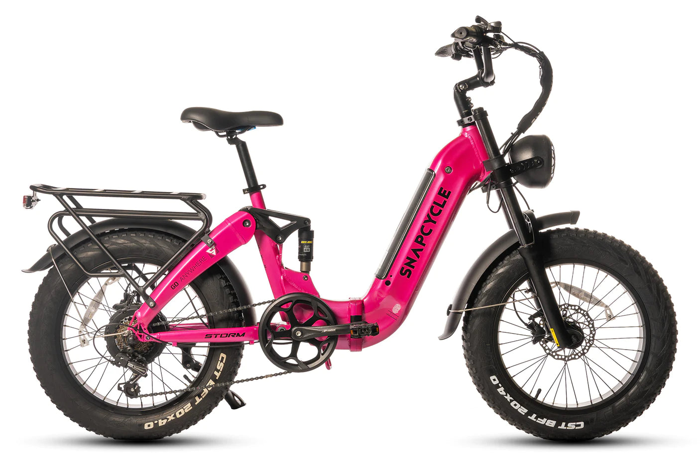 Snapcycle Storm, 750W Electric Folding Fat Tire Bike