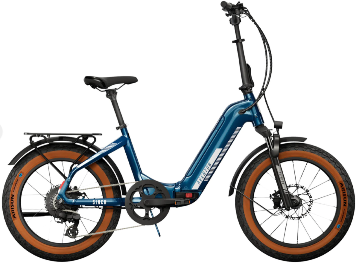 Aventon Sinch.2 Folding Electric Bike (Top Speed 20mph)